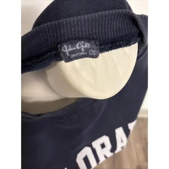 JOHN GALT Colorado State Crewneck Sweatshirt Navy Blue Unisex Size OS - Picture 3 of 3